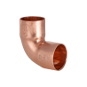 Conex Bänninger Kolano 90° dwukielichowe miedziane 18mm do lutowania Cu 5090018000000